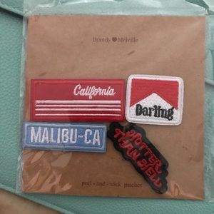 NEW Brand Melville Patches